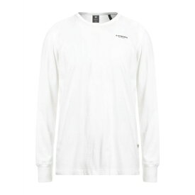 【送料無料】 ジースター メンズ Tシャツ トップス T-shirts White