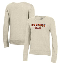 チャンピオン レディース パーカー・スウェットシャツ アウター Ursinus Bears Champion Women's University 2.0 Fleece Pullover Sweatshirt Oatmeal