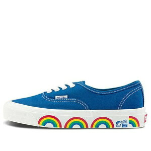 Vans �o���Y �����Y �X�j�[�J�[ �yVans Authentic Shoes Blue VN0A54F241D�z �T�C�Y US_7.5(25.5cm)