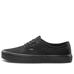 Vans �o���Y �����Y �X�j�[�J�[ �yVans Authentic Lite 'Black Canvas' VN0A2Z5J186�z �T�C�Y US_6.5(24.5cm)