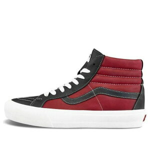 Vans �o���Y �����Y �X�j�[�J�[ �yVans SK8-Hi Reissue Vlt Lx 'Black Red' VN0A4BVH22C�z �T�C�Y US_M_4.5