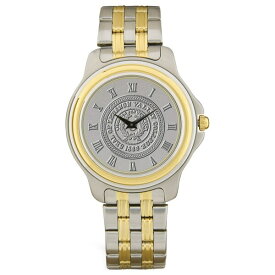 ジャーディン メンズ 腕時計 アクセサリー Lebanon Valley College Shield Logo TwoTone Wristwatch Silver/Gold