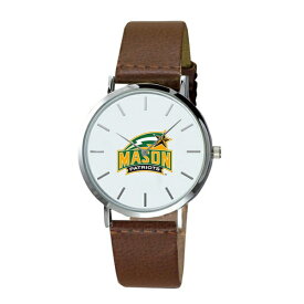 ジャーディン メンズ 腕時計 アクセサリー George Mason Patriots Plexus Leather Watch Brown