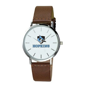 ジャーディン メンズ 腕時計 アクセサリー Johns Hopkins Blue Jays Plexus Leather Watch Brown