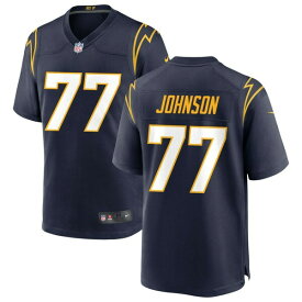 ナイキ メンズ ユニフォーム トップス Los Angeles Chargers Nike Alternate Custom Game Jersey Navy