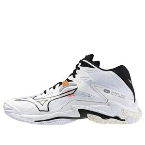 Mizuno �~�Y�m �����Y �X�j�[�J�[ �yMizuno Wave Lightning Z8 Mid Rise 'White' V1GA240551�z �T�C�Y US_5(23.0cm)