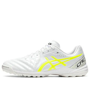 ASICS �A�V�b�N�X �����Y �X�j�[�J�[ �yASICS Calcetto WD 8 TF 'White Yellow' 1113A008-114�z �T�C�Y US_9(27.0cm)