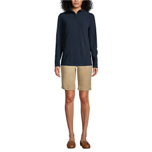 �����Y�G���h ���f�B�[�X �p�[�J�[�E�X�E�F�b�g�V���c �A�E�^�[ Women's Lightweight Fleece Quarter Zip Pullover Classic navy