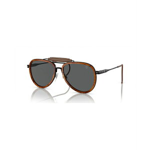 �����t���[���� �����Y �T���O���X�E�A�C�E�F�A �A�N�Z�T���[ Men's The Roadster Sunglasses RL7080Q Burled Wood