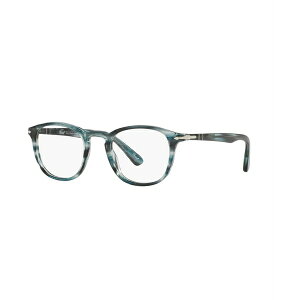 �y���\�� �����Y �T���O���X�E�A�C�E�F�A �A�N�Z�T���[ PO3143V Men's Rectangle Eyeglasses Gray