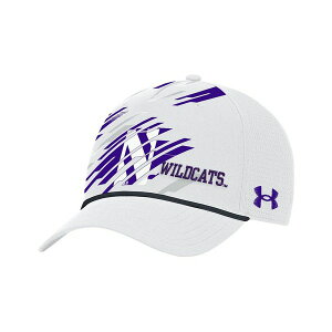 A_[A[}[ Y Xq ANZT[ Men's White Northwestern Wildcats College Essentials Driver Rope Adjustable Hat White