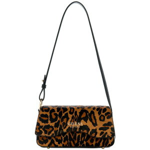 QX fB[X V_[obO obO Domitilla Small Flap Shoulder Bag Leopard