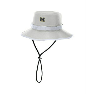 �i�C�L �����Y �X�q �A�N�Z�T���[ Men's Gray Michigan Wolverines 2025 Sideline Apex Boonie Bucket Hat Gray