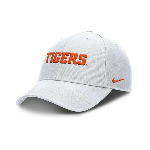 �i�C�L �����Y �X�q �A�N�Z�T���[ Men's White Clemson Tigers 2025 On-Field Rise Performance Adjustable Hat White
