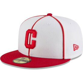 ニューエラ メンズ 帽子 アクセサリー Pittsburgh Crawfords New Era Cooperstown Collection Turn Back The Clock 59FIFTY Fitted Hat White/Red