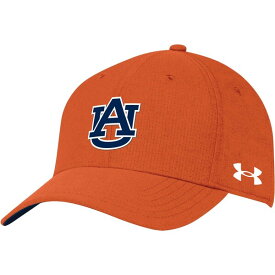 アンダーアーマー メンズ 帽子 アクセサリー Auburn Tigers Under Armour CoolSwitch AirVent Adjustable Hat Orange
