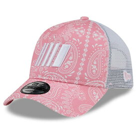 ニューエラ メンズ 帽子 アクセサリー New Era 9FORTY AFrame Trucker Paisley Adjustable Hat Pink