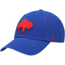 フォーティーセブン メンズ 帽子 アクセサリー Buffalo Bills '47 Clean Up Legacy Adjustable Hat Royal