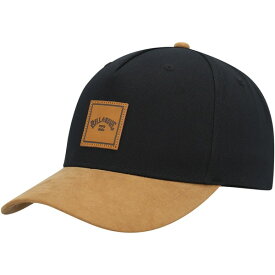 ビラボン メンズ 帽子 アクセサリー Billabong Stacked III Snapback Hat Black/Tan