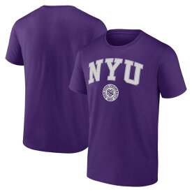 ファナティクス メンズ Tシャツ トップス NYU Violets Fanatics Branded Campus TShirt Purple