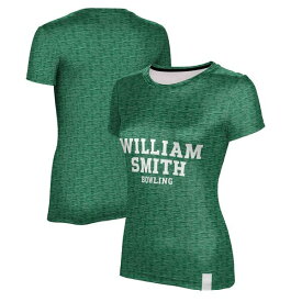 プロスフィア レディース Tシャツ トップス Hobart & William Smith Colleges ProSphere Women's Bowling TShirt Green