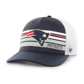 フォーティーセブン メンズ 帽子 アクセサリー New England Patriots '47 Altitude II MVP Trucker Snapback Hat Navy