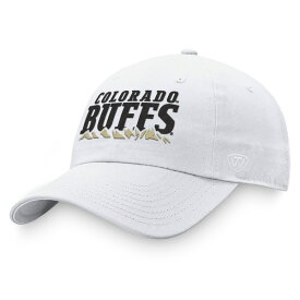 トップ・オブ・ザ・ワールド メンズ 帽子 アクセサリー Colorado Buffaloes Top of the World Adjustable Hat White