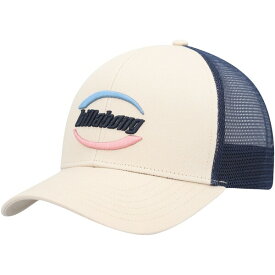 ビラボン メンズ 帽子 アクセサリー Billabong Walled Trucker Adjustable Snapback Hat Cream/Navy