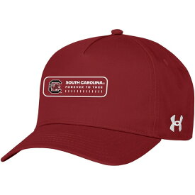 アンダーアーマー メンズ 帽子 アクセサリー South Carolina Gamecocks Under Armour 2023 Sideline Adjustable Hat Garnet