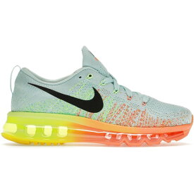 Nike ナイキ レディース スニーカー 【Nike Flyknit Air Max】 サイズ US_W_6W Glacier Ice Atomic Orange (Women's)