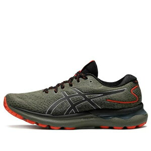 ASICS AVbNX Y Xj[J[ Olive Green/Orange/Black yASICS Gel-Nimbus 24 TR 'Nature Bathing - Olive' 1011B571-300z TCY US_7.5(25.5cm)