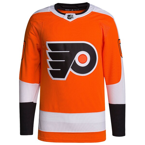 アディダス メンズ ユニフォーム トップス Philadelphia Flyers Adidas Home Primegreen Authentic  Pro Custom Jersey Orange トップス