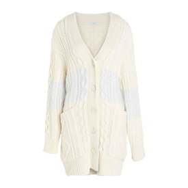 【送料無料】 マロ レディース カーディガン アウター Cardigans White