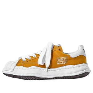 Maison MIHARA YASUHIRO �~�n�����X�q�� �����Y �X�j�[�J�[ �yMaison Mihara Yasuhiro Blakey OG Low-top 'Yellow' A08FW735-YELLOW�z �T�C�Y US_5(23.0cm)