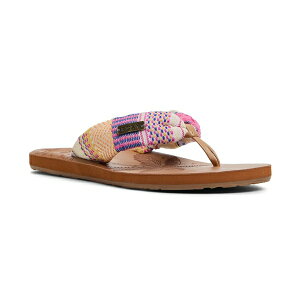 LV[ fB[X T_ V[Y Women's Tulum Slip-On Flat Sandals Multi