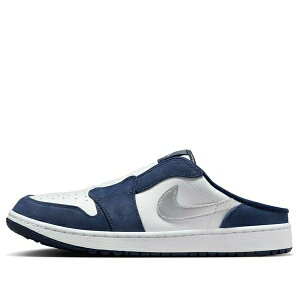 Air Jordan W[_ Y Xj[J[ White/Midnight Navy/Metallic Silver yAir Jordan 1 Low Mule Golf 'Midnight Navy' FJ1214-102z TCY US_11.5(29.5cm)