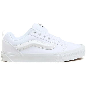 Vans �o���Y �����Y �X�j�[�J�[ �yVans Knu Skool True White Canvas�z �T�C�Y US_12(30.0cm) True White