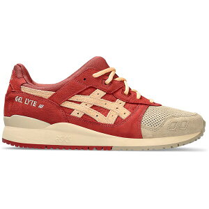 ASICS �A�V�b�N�X �����Y �X�j�[�J�[ �yASICS Gel-Lyte III OG Wood Crepe Burnt Red�z �T�C�Y US_9.5(27.5cm) Wood Crepe/Burnt Red