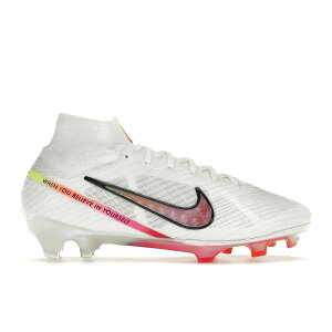 Nike �i�C�L �����Y �X�j�[�J�[ �yNike Zoom Mercurial Superfly 9 Elite FG Marcus Rashford Better Believe It�z �T�C�Y US_9.5(27.5cm) White/Black