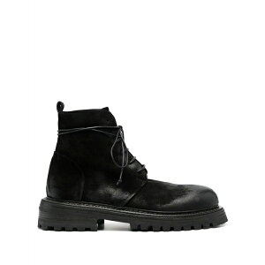 �}�[�V�� �����Y �u�[�c �V���[�Y Suede lace-up ankle boots Black