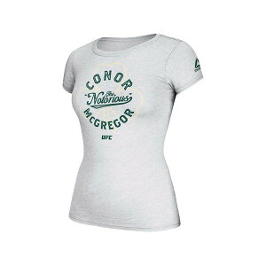 ���[�{�b�N ���f�B�[�X T�V���c �g�b�v�X ufc cap sleeve t-shirt Grey