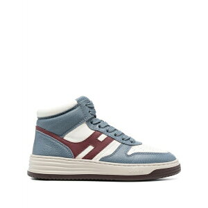 �z�[�K�� ���f�B�[�X �X�j�[�J�[ �V���[�Y H630 panelled high-top sneakers Blue