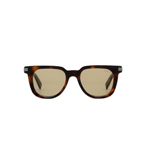�[�j�A �����Y �T���O���X�E�A�C�E�F�A �A�N�Z�T���[ Square-frame sunglasses Brown