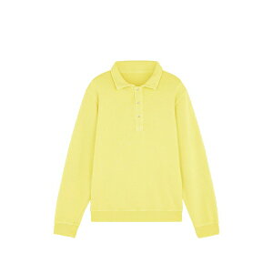�t�H���e�� �����Y �|���V���c �g�b�v�X Hunting three-button long-sleeve polo shirt Yellow