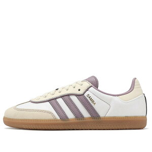 adidas �A�f�B�_�X ���f�B�[�X �X�j�[�J�[ �y(WMNS) adidas Samba 'Cream White Mauve Brown' IE1417�z �T�C�Y US_W_12