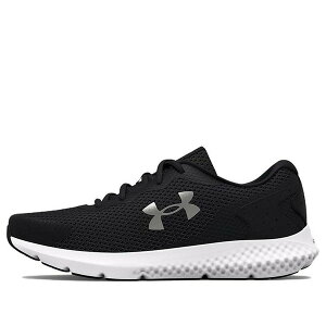 Under Armour �A���_�[�A�[�}�[ ���f�B�[�X �X�j�[�J�[ �y(WMNS) Under Armour Charged Rogue 3 'Black Metallic Silver' 3024888-001�z �T�C�Y US_6.5(23.5cm)
