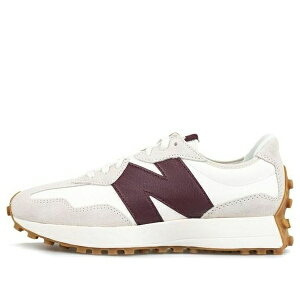 New Balance �j���[�o�����X ���f�B�[�X �X�j�[�J�[ �y(WMNS) New Balance 327 'White Dark Red' WS327KA�z �T�C�Y US_5(22.0cm)