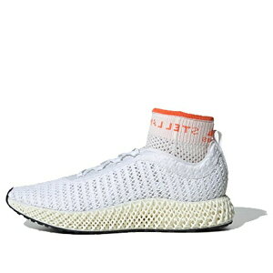 adidas �A�f�B�_�X ���f�B�[�X �X�j�[�J�[ �y(WMNS) adidas Stella McCartney x Alphaedge 4D 'Core White True Orange' G25869�z �T�C�Y US_5.5(22.5cm)