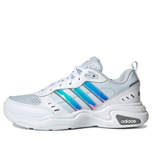 adidas �A�f�B�_�X ���f�B�[�X �X�j�[�J�[ �y(WMNS) adidas neo Strutter For White/Blue FY8632�z �T�C�Y US_8(25.0cm)
