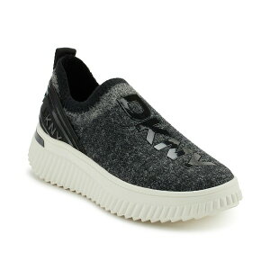 _i L j[[N fB[X Xj[J[ V[Y Women's Leighton Slip On Sneakers Black/light grey